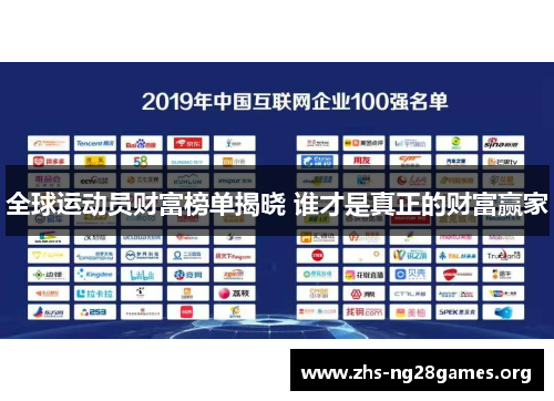 全球运动员财富榜单揭晓 谁才是真正的财富赢家 全球运动员财富榜单揭晓 谁才是真正的财富赢家
